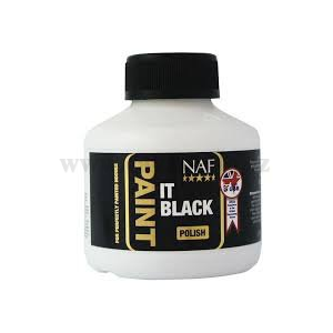Paint it - černý a bezbarvý lak na kopyta, Black (černý)  250ml 