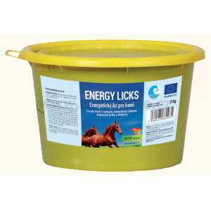 Energy licks, Energetický liz pro koně s minerály 